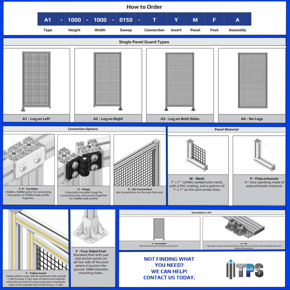 A2-2135-0750-0150-TYPFK SINGLE PANEL-LEG ON RIGHT WITH TIE PLATES AND ANGLE 2135MM X 750MM  1/4" POLYCARBONATE, AS A KIT